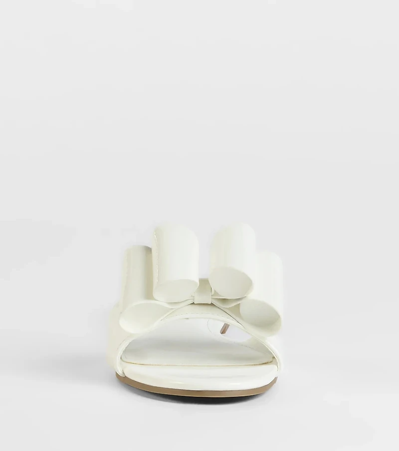 Charmed Intent Bow Sandals