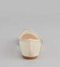 Soft Steps Sheer Mesh Ballet Flats