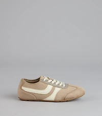 Street Stride Micro Suede Sneakers