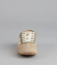 Street Stride Micro Suede Sneakers