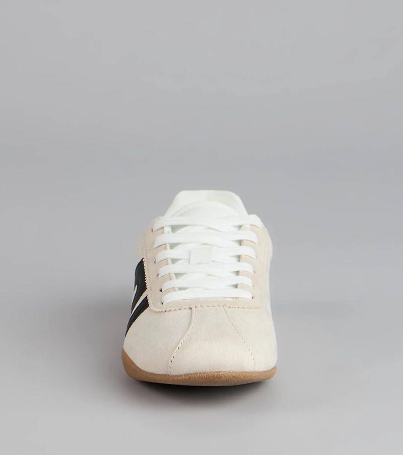 Game Time Striped Sneakers