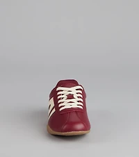 Game Time Striped Sneakers
