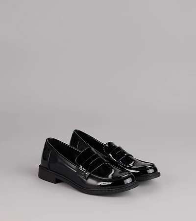 Polished Prep Patent Loafers