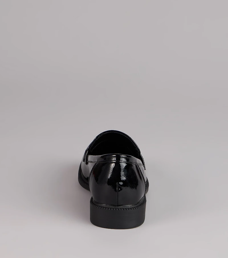 Polished Prep Patent Loafers