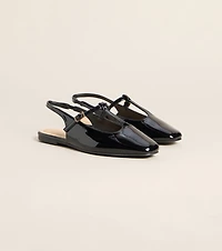 Class Act Patent Mary Jane Flats