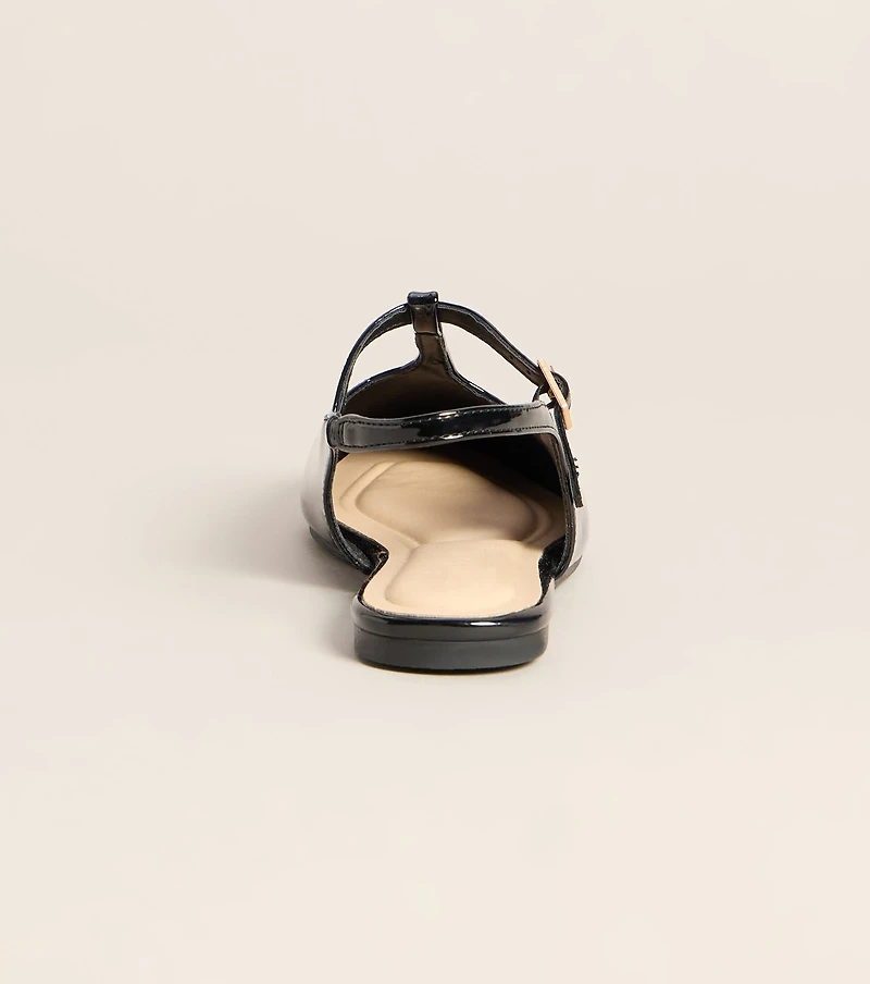 Class Act Patent Mary Jane Flats