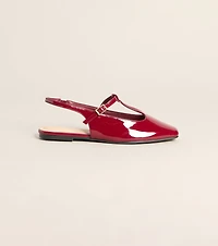 Class Act Patent Mary Jane Flats