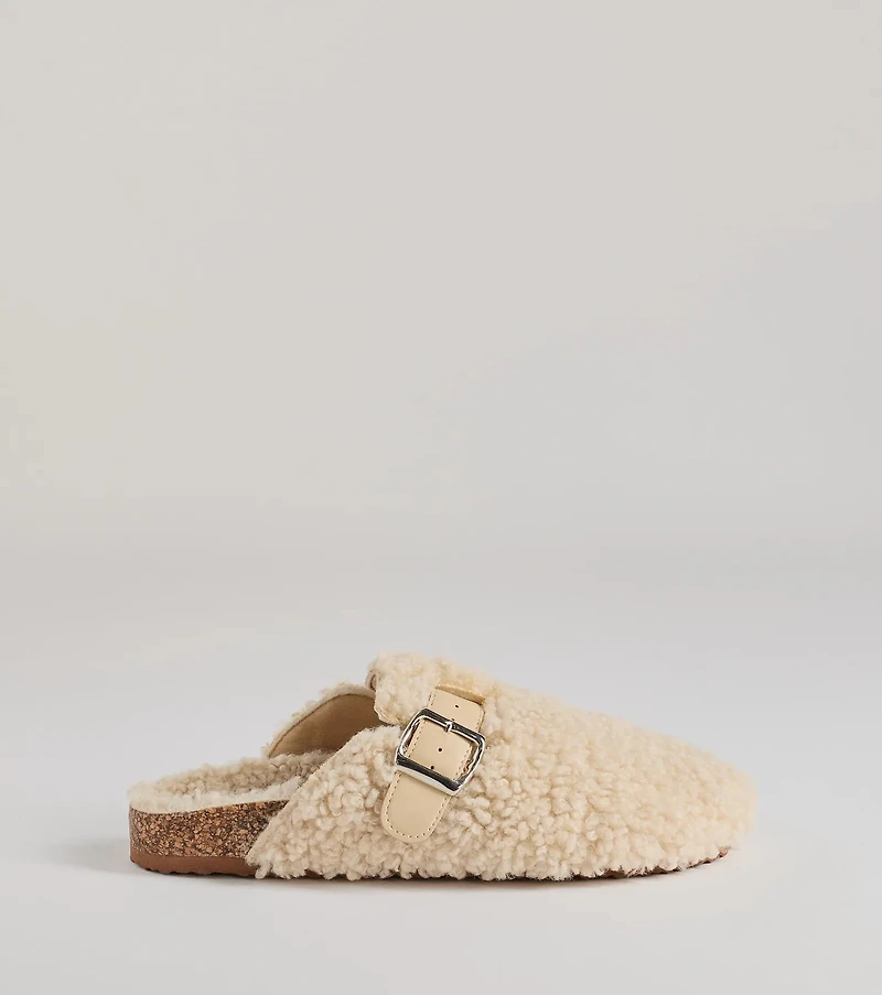 Cozy Glam Slip-On Clogs