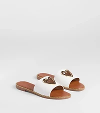 Totally Heart Flat Sandals