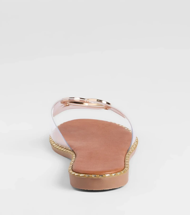 Totally Heart Flat Sandals