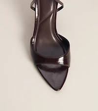 Plans on Point Patent Strappy Wedge Sandals