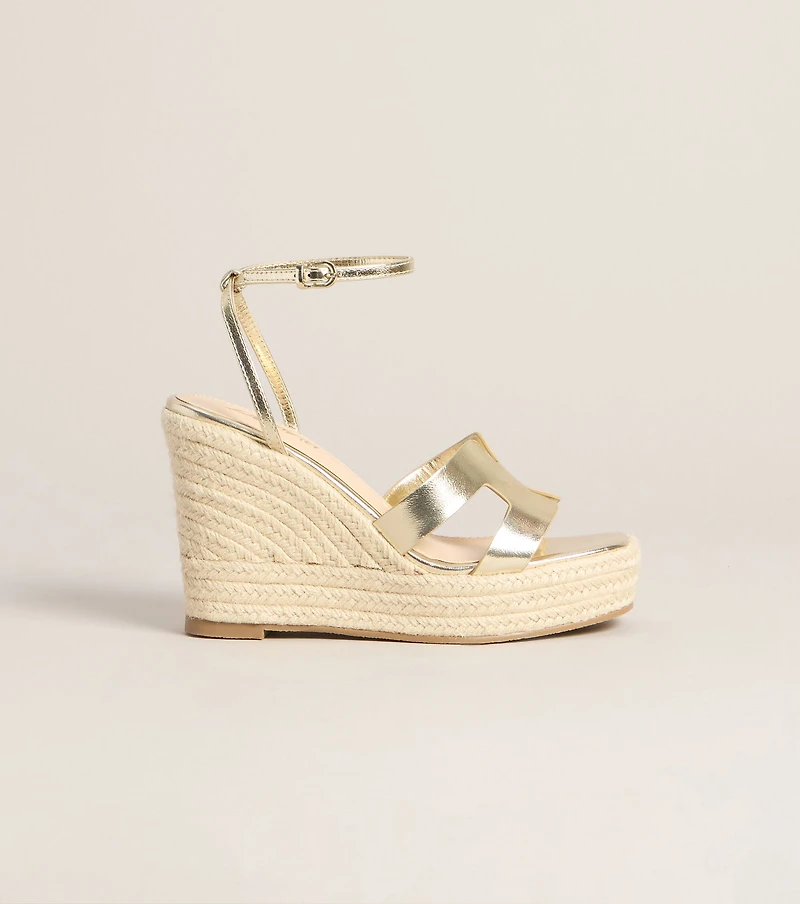 Coastal Plans Espadrille Wedges