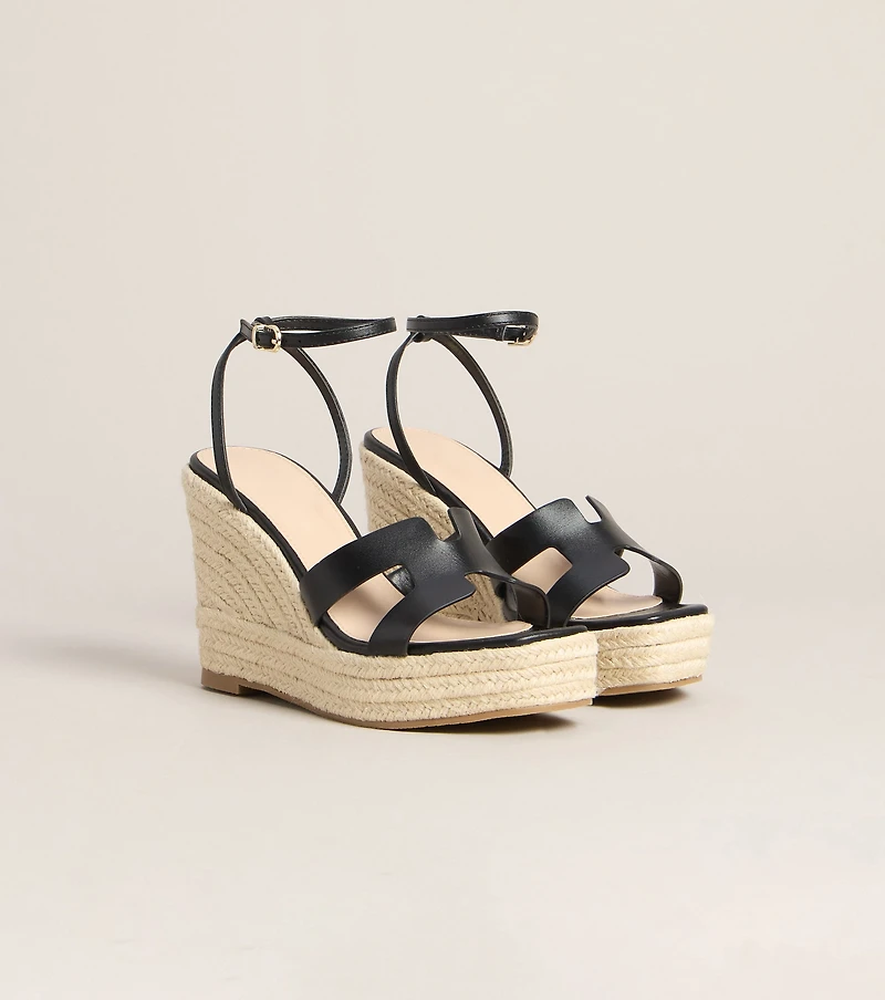 Coastal Plans Espadrille Wedges