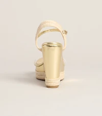 Escape The City Metallic Wedges