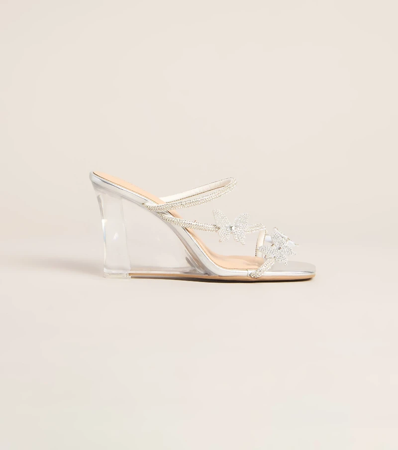 Dressed To Fly Butterfly Wedges