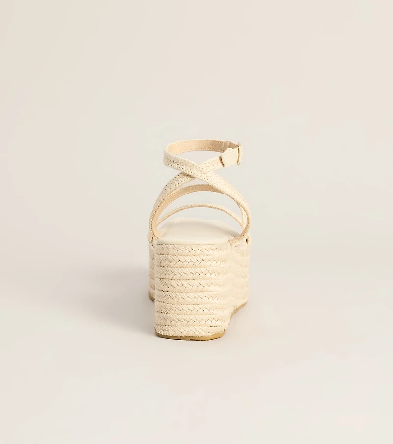 Brunch Bound Espadrille Wedges