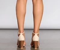 Ready For Vacay Square Toe Wedges