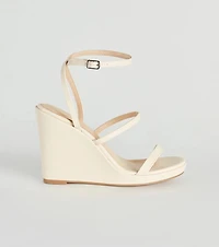 The Sun Strappy Platform Wedges