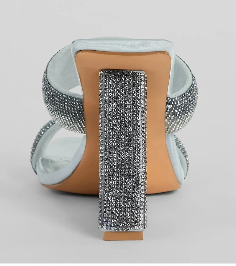 Shine The Night Ombre Rhinestone Wedges