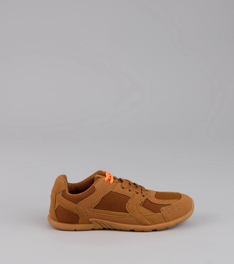 Street Ease Mesh Trim Sneakers