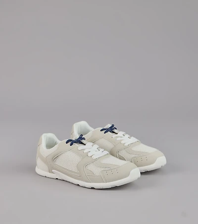 Street Ease Mesh Trim Sneakers