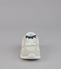 Street Ease Mesh Trim Sneakers