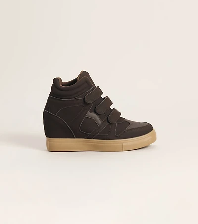 Next Level Velcro Wedge Sneakers