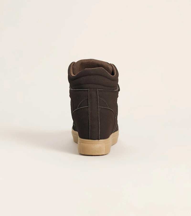 Next Level Velcro Wedge Sneakers