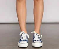 Tie-Dye Frenzy Lace-Up Sneakers