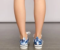 Tie-Dye Frenzy Lace-Up Sneakers