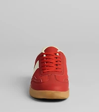 Chic Kicks Contrast Trim Sneakers