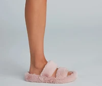 Cozy Does It Faux Fur Slippers