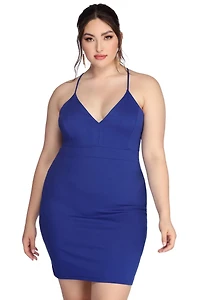 Plus Midnight Dreams Bodycon Dress