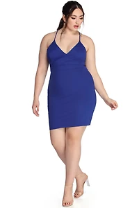 Plus Midnight Dreams Bodycon Dress