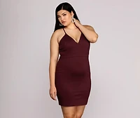 Plus Midnight Dreams Bodycon Dress