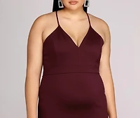 Plus Midnight Dreams Bodycon Dress