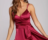 Suzy Ruffle Up The Evening Party Dress