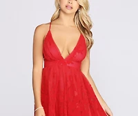 Massie Floral Tulle Formal Dress