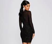 Winona Heat Stone Mini Dress