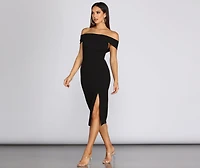 Layla Formal Sequin Midi Dress