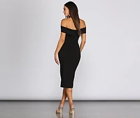 Layla Formal Sequin Midi Dress