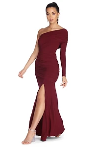 Maia Formal One Shoulder Dress