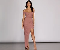 Mariel Off Shoulder Dress