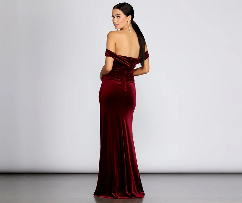 Jenisa Formal Off The Shoulder Dress