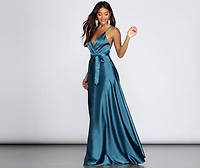 Lyndsay Satin Formal Gown