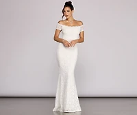 Adley Lace Gown