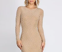 Julia Formal Heat Stone Dress