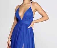 Rochelle Tulle A-Line Dress