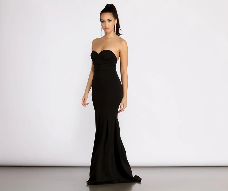 Aspyn Strapless Sweetheart Mermaid Formal Dress