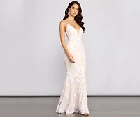 Sophia Sequin Sleeveless Formal Dress